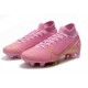 Scarpe da Calcio Nike Mercurial Superfly 7 Elite FG - Rosa Oro