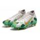 Nike Mercurial Superfly 7 Elite SG Pro AC Mbappe Gris Dorado Verde