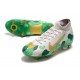 Nike Mercurial Superfly 7 Elite SG Pro AC Mbappe Gris Dorado Verde