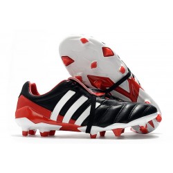 Scarpa Adidas Predator Mania FG Nero Bianco Rosso