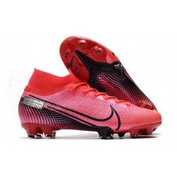 Scarpe da Calcio Nike Mercurial Superfly 7 Elite FG - Cremisi Laser Nero