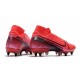 Nike Mercurial Superfly 7 Elite SG Pro AC Cremisi Laser Nero