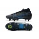Nike Mercurial Superfly 7 Elite SG Pro AC Nero Blu
