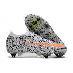 Nike Mercurial Vapor 13 Elite SG -CR7 Bianco Arancione Total Nero