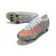 Nike Mercurial Vapor 13 Elite SG -CR7 Bianco Arancione Total Nero