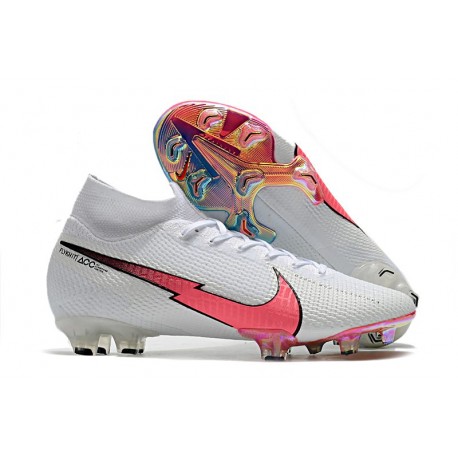 Nike Mercurial Superfly VII Elite DF FG -Bianco Cremisi Blu
