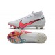 Nike Mercurial Superfly VII Elite DF FG -Bianco Cremisi Blu