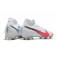 Nike Mercurial Superfly VII Elite DF FG -Bianco Cremisi Blu