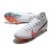 Nike Mercurial Superfly VII Elite DF FG -Bianco Cremisi Blu