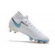 Nike Mercurial Superfly VII Elite DF FG -Bianco Cremisi Blu