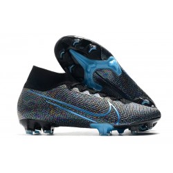Nike Mercurial Superfly VII Elite DF FG -Wavelength Nero Blu