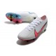 Nike Mercurial Vapor 13 Elite SG Anti Clog - Bianco Rosso Blu