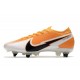 Nike Mercurial Vapor 13 Elite SG Anti Clo -Arancione Laser Nero Bianco