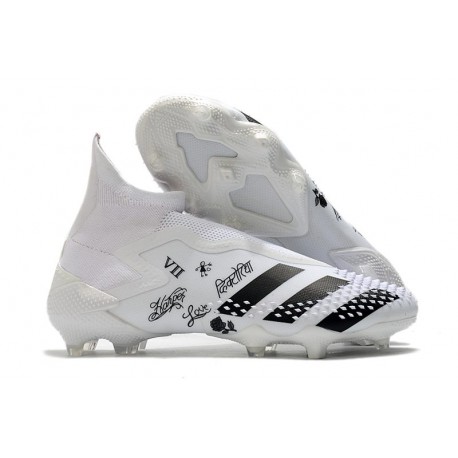 Scarpa adidas Predator Mutator 20+ FG Bianco Nero