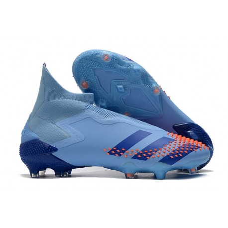 Scarpa adidas Predator Mutator 20+ FG Blu Arancione