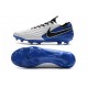 Nike Scarpe Tiempo Legend VIII Elite FG Bianco Blu Nero