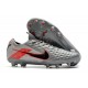 Nike Scarpe Tiempo Legend VIII Elite FG Grigio Nero Rosso