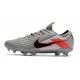 Nike Scarpe Tiempo Legend VIII Elite FG Grigio Nero Rosso