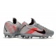 Nike Scarpe Tiempo Legend VIII Elite FG Grigio Nero Rosso