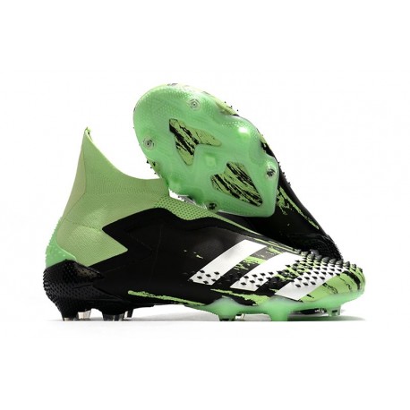 Scarpa adidas Predator Mutator 20+ FG Nero Bianco Verde