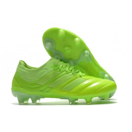 adidas Copa 20.1 FG Scarpe Uomo - Verde Signal Bianco