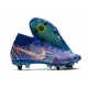 Nike Mercurial Superfly VII Elite SG Sancho Blu Racer Verde Aurora