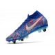 Nike Mercurial Superfly VII Elite SG Sancho Blu Racer Verde Aurora