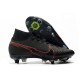 Nike Mercurial Superfly VII Elite SG Pro Anti-Clog Nero Rosso