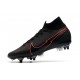Nike Mercurial Superfly VII Elite SG Pro Anti-Clog Nero Rosso
