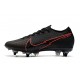 Nike Mercurial Vapor 13 Elite SG Anti Clog - Nero Rosso