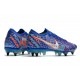 Nike Mercurial Vapor 13 Elite SG -Sancho Blu Racer Bianco Verde Aurora