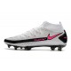 Scarpa Nike Phantom GT Elite DF FG Uomo - Bianco Rosa Blast Nero
