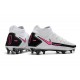 Scarpa Nike Phantom GT Elite DF FG Uomo - Bianco Rosa Blast Nero