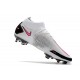 Scarpa Nike Phantom GT Elite DF FG Uomo - Bianco Rosa Blast Nero