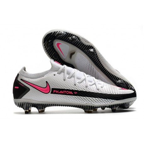 Nike Scarpa Nuovo Phantom GT Elite FG - Bianco Rosa Blast Nero