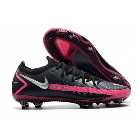 Nike Scarpa Nuovo Phantom GT Elite FG - Nero Argento Rosa Blast
