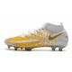 Scarpa Nike Phantom GT Elite DF FG Uomo - Oro Bianco