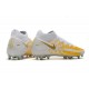 Scarpa Nike Phantom GT Elite DF FG Uomo - Oro Bianco