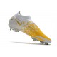 Scarpa Nike Phantom GT Elite DF FG Uomo - Oro Bianco