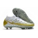 Scarpa Nike Phantom GT Elite DF FG Uomo - Bianco Oro