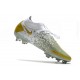 Scarpa Nike Phantom GT Elite DF FG Uomo - Bianco Oro