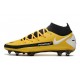 Nike 2021 Phantom GT Elite DF FG - Giallo Nero Bianco