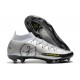Nike Scorpion Phantom GT Elite DF FG - Platino Argento Metallico Nero