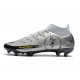 Nike Scorpion Phantom GT Elite DF FG - Platino Argento Metallico Nero