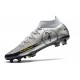 Nike Scorpion Phantom GT Elite DF FG - Platino Argento Metallico Nero