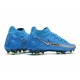 Nike 2021 Phantom GT Elite DF FG - Blu Argento