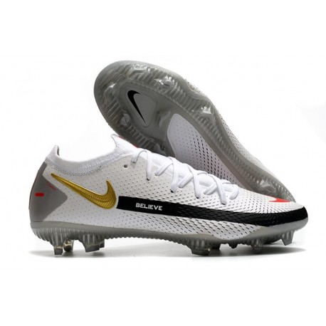 Nike Scarpa Nuovo Phantom GT Elite FG - Bianco Nero Rosso