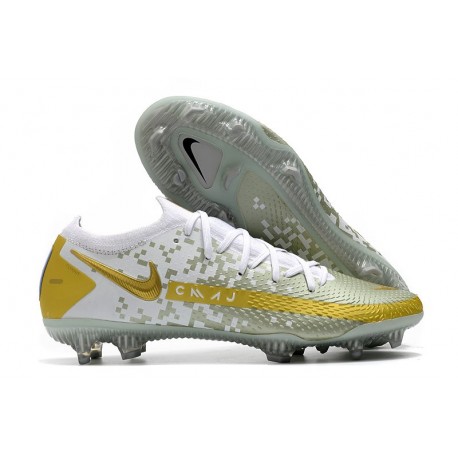 Nike Scarpa Nuovo Phantom GT Elite FG - Oro Bianco