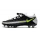 Scarpe Nuovo 2021 Nike Phantom GT Elite FG - Nero Grigio Giallo