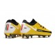 Scarpe Nuovo 2021 Nike Phantom GT Elite FG - Giallo Nero Bianco